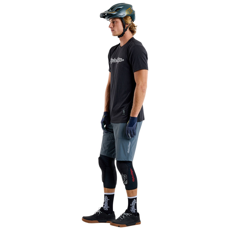 Short de randonnée Skyline avec doublure Mono Steel Blue