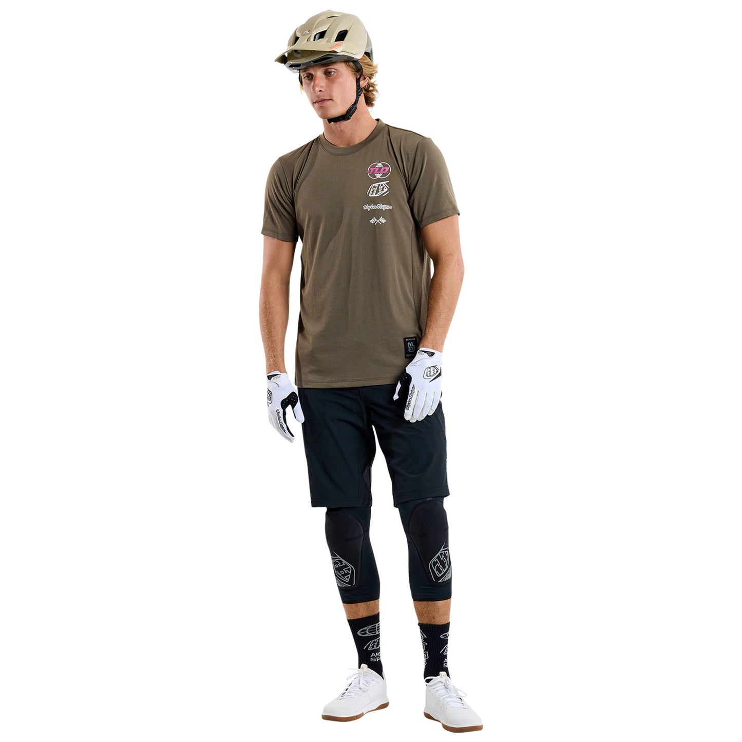 Skyline Short Sleeve Ride Tee Worldwide Caper