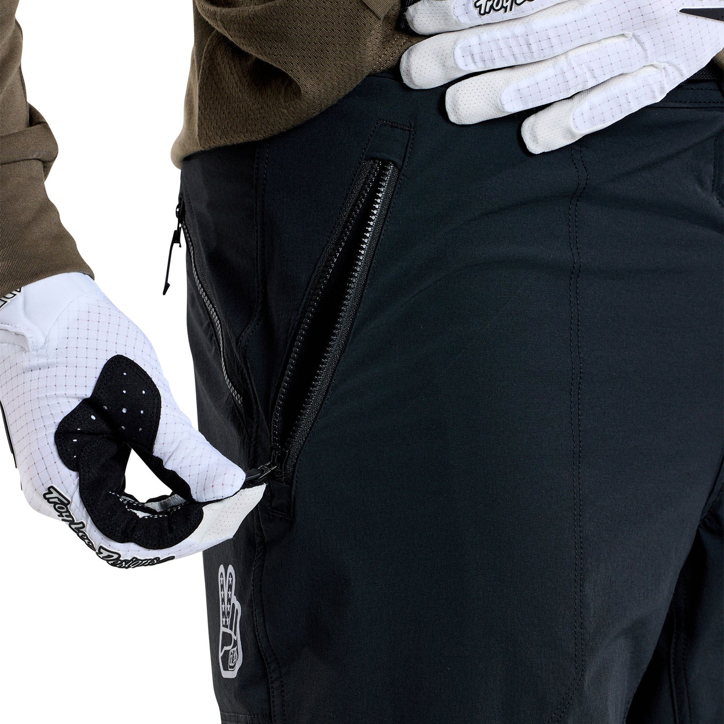 Short de trail Skyline avec doublure Mono Noir