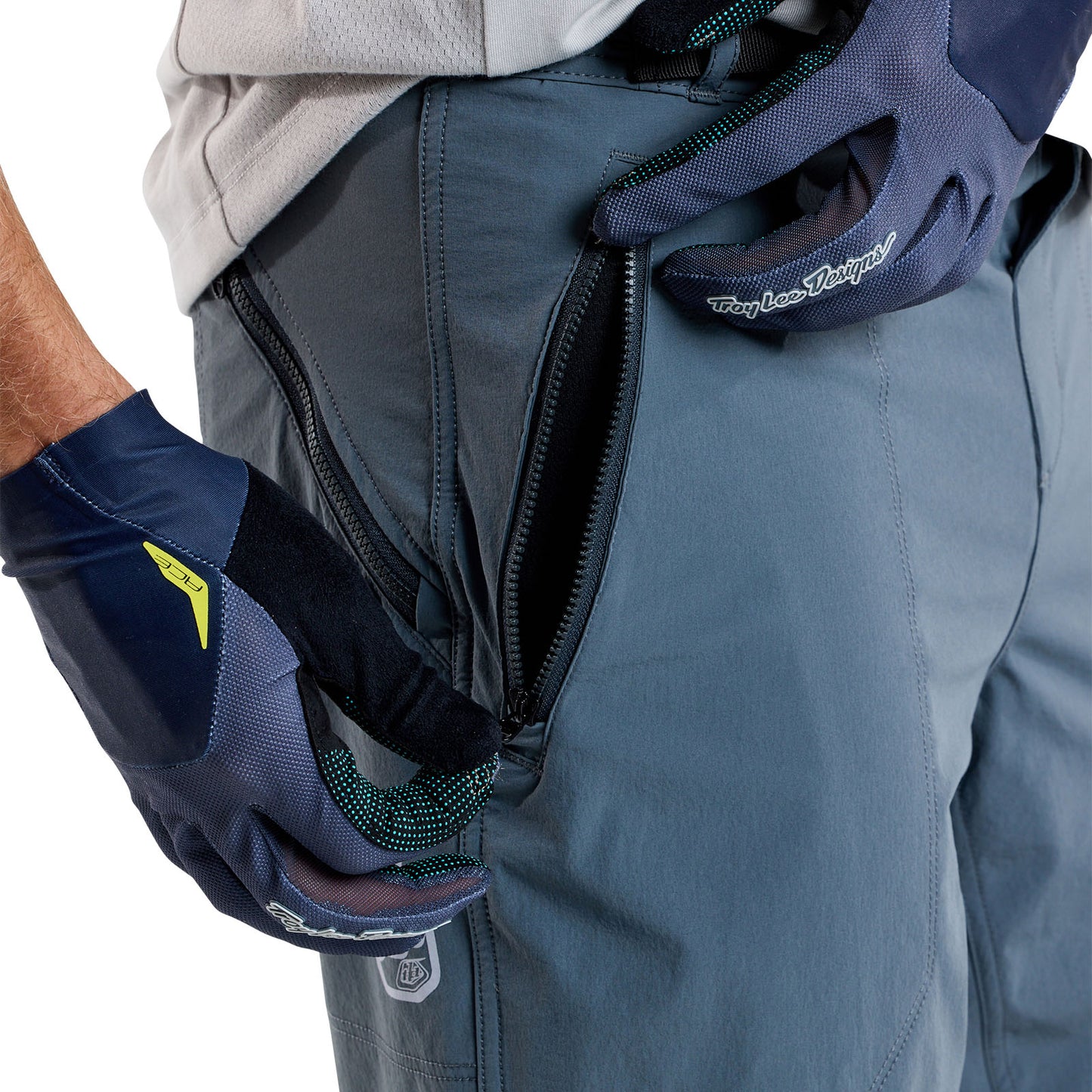 Skyline Trail Short W/Liner Mono Steel Blue