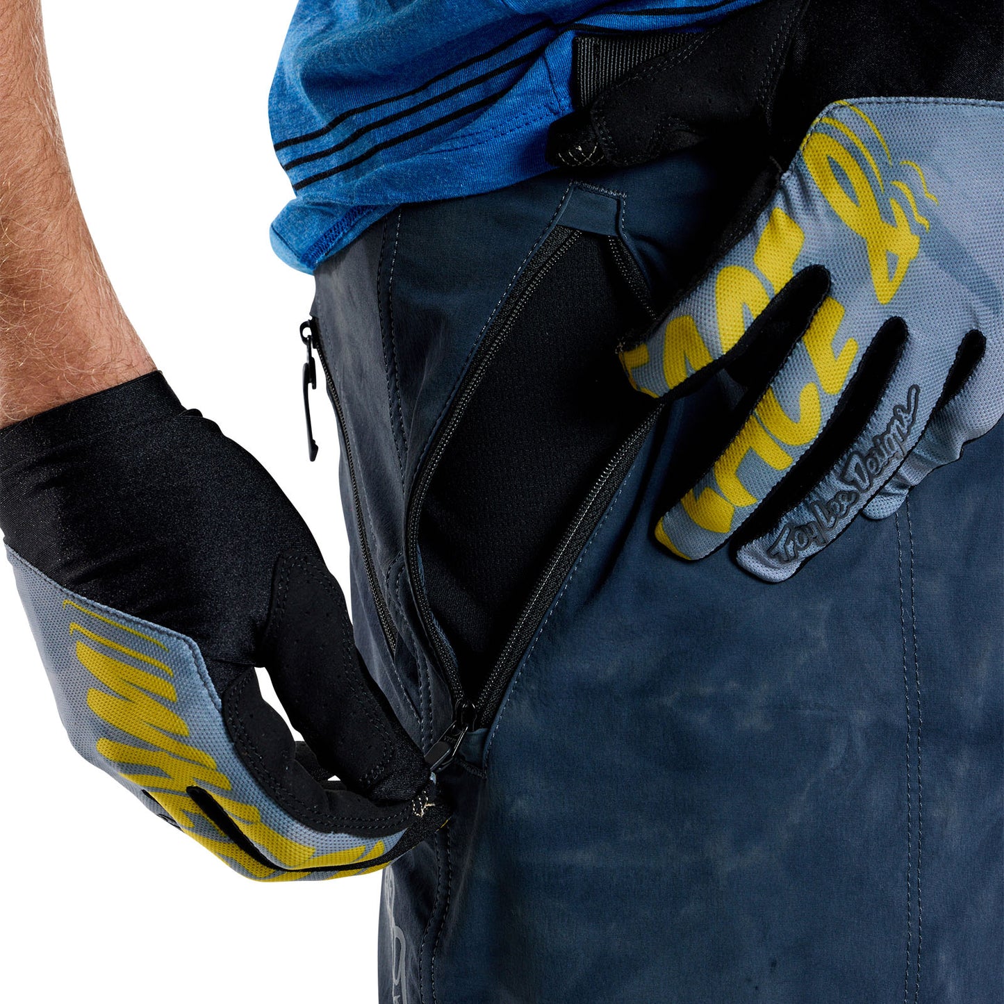 Short Skyline Trail avec doublure, couleur Dark Cloud délavé