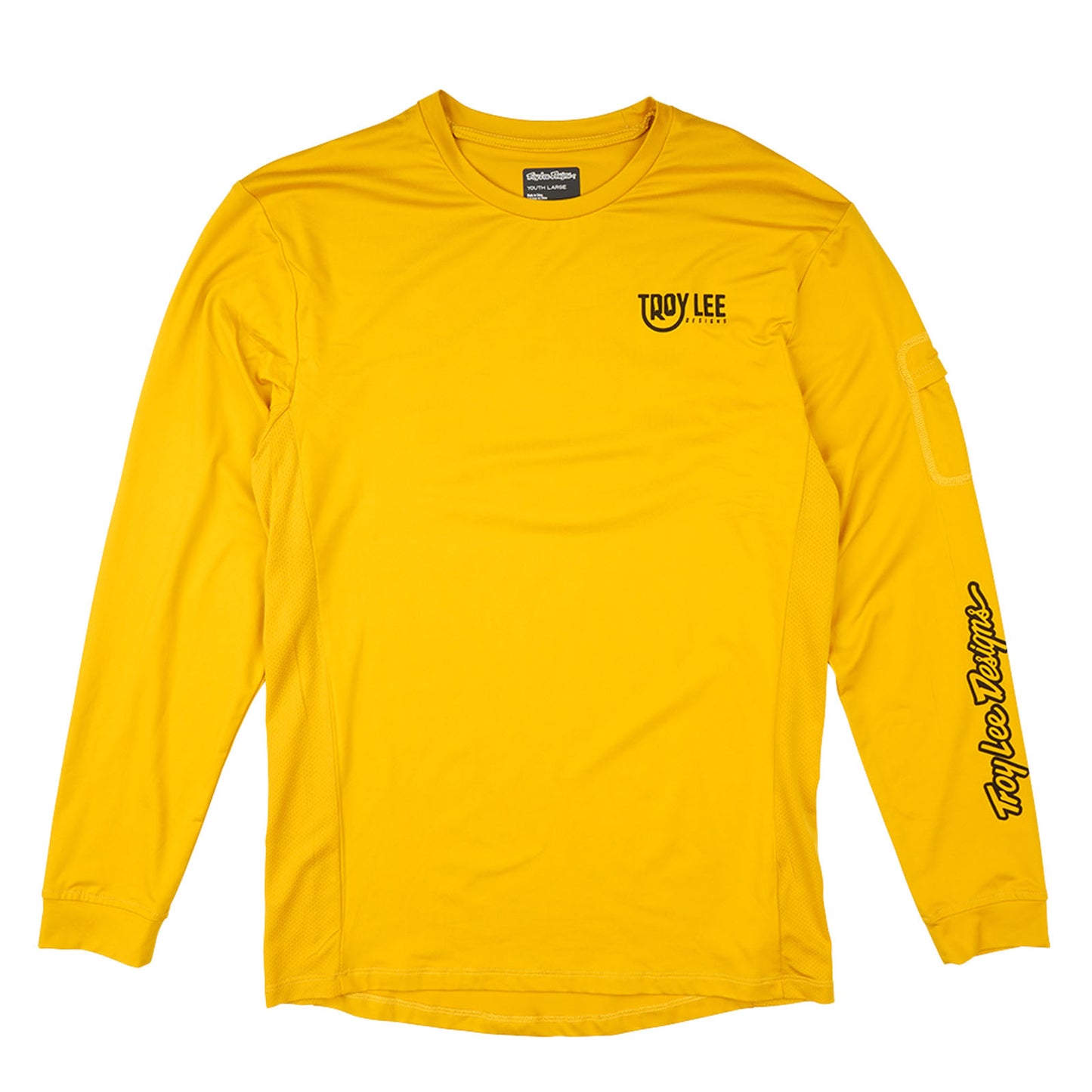 Youth Ruckus Long Sleeve Ride Tee Eyez Safron