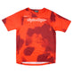 Youth Skyline Short Sleeve Jersey Flared Fiery Red