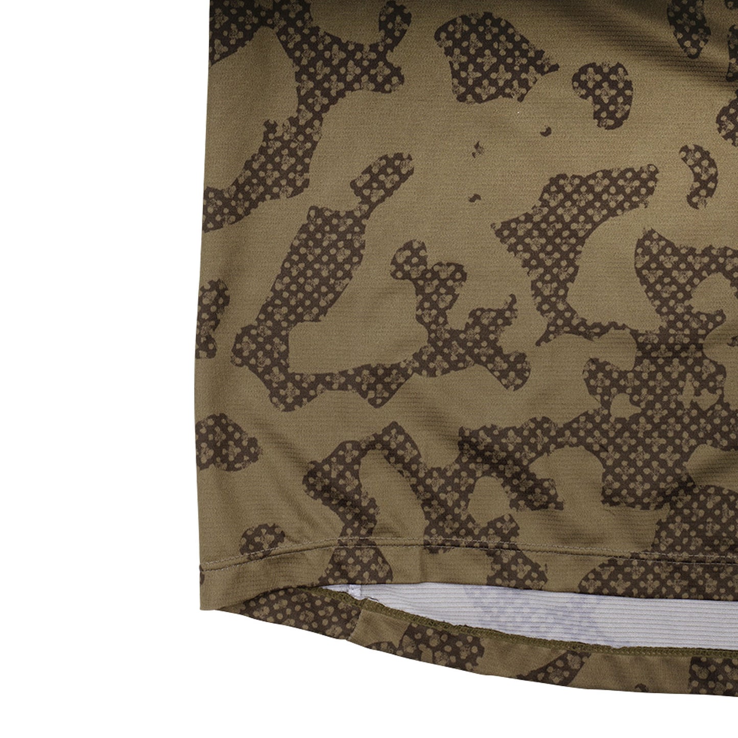 Maillot à manches courtes Skyline pour jeunes, couleur olive Scrubland