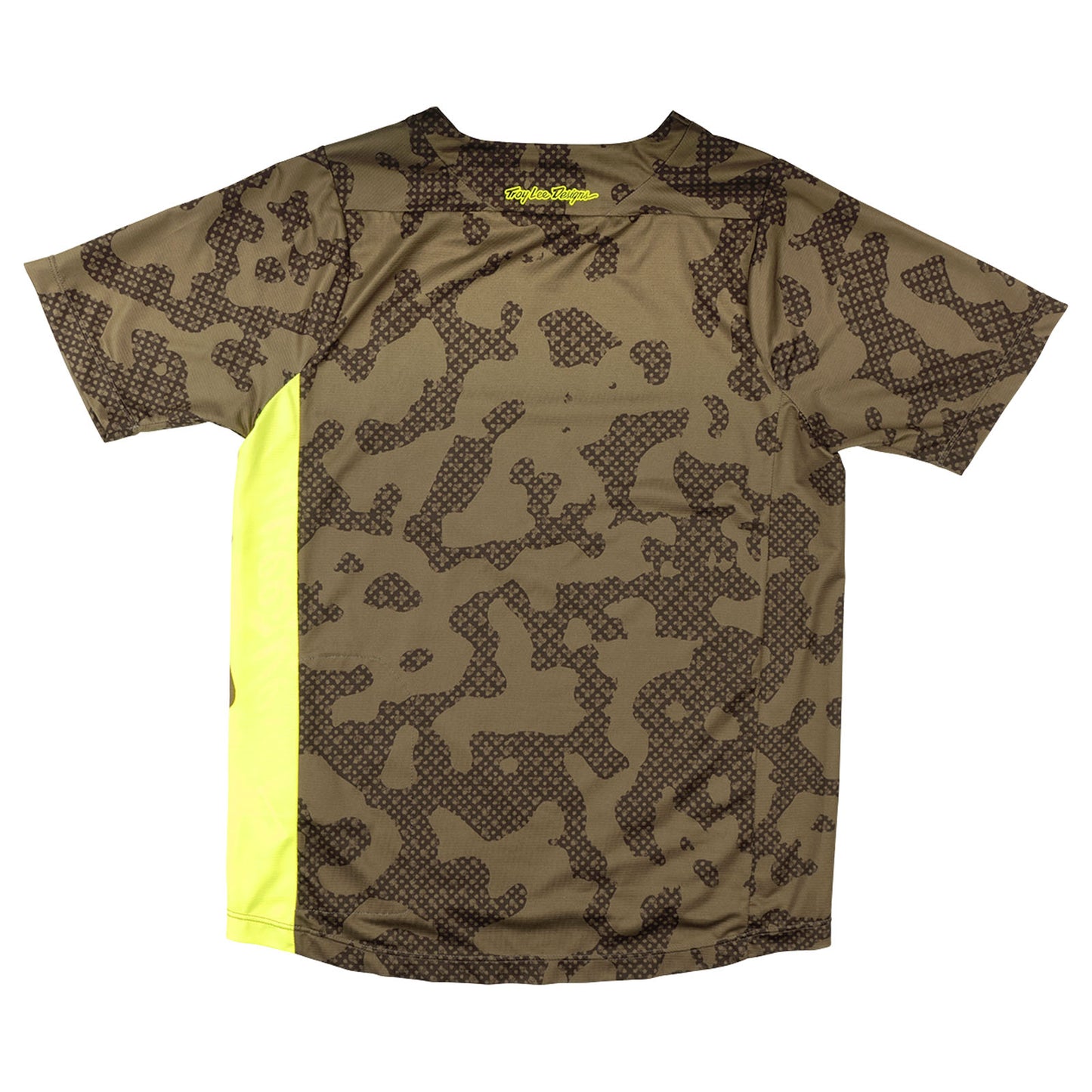Maillot à manches courtes Skyline pour jeunes, couleur olive Scrubland