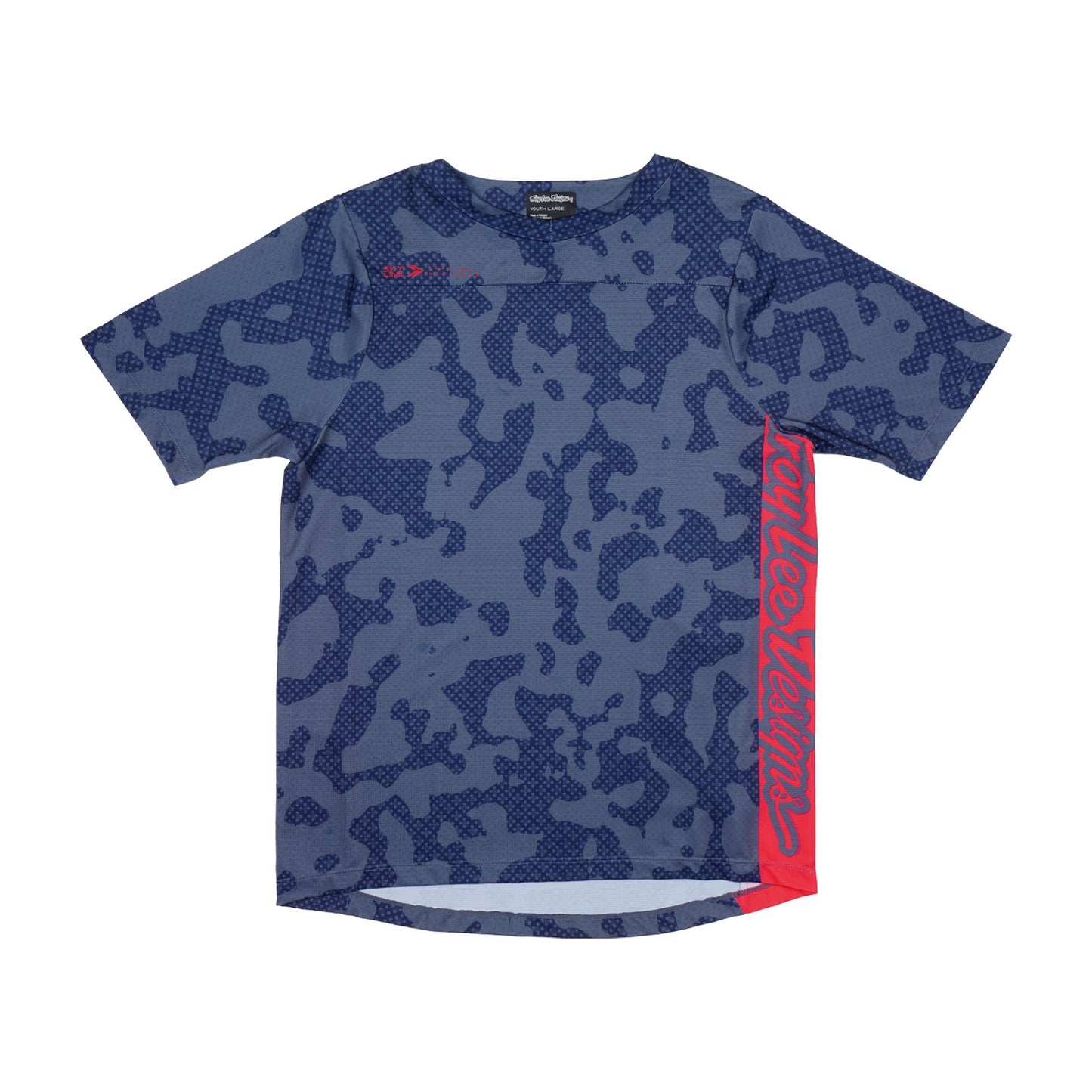 Youth Skyline Short Sleeve Jersey Scrubland Steel Blue