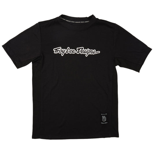 Youth Skyline Ride Short Sleeve Tee Signature Black