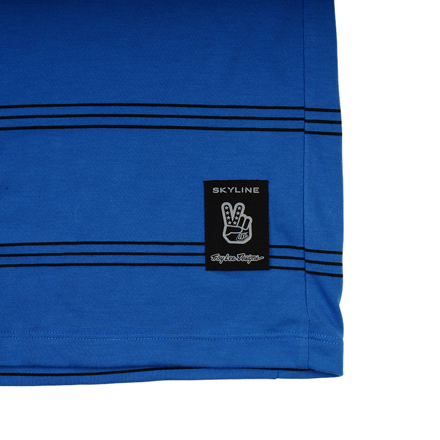 Youth Skyline Ride Short Sleeve Tee Washed Out Cobalt