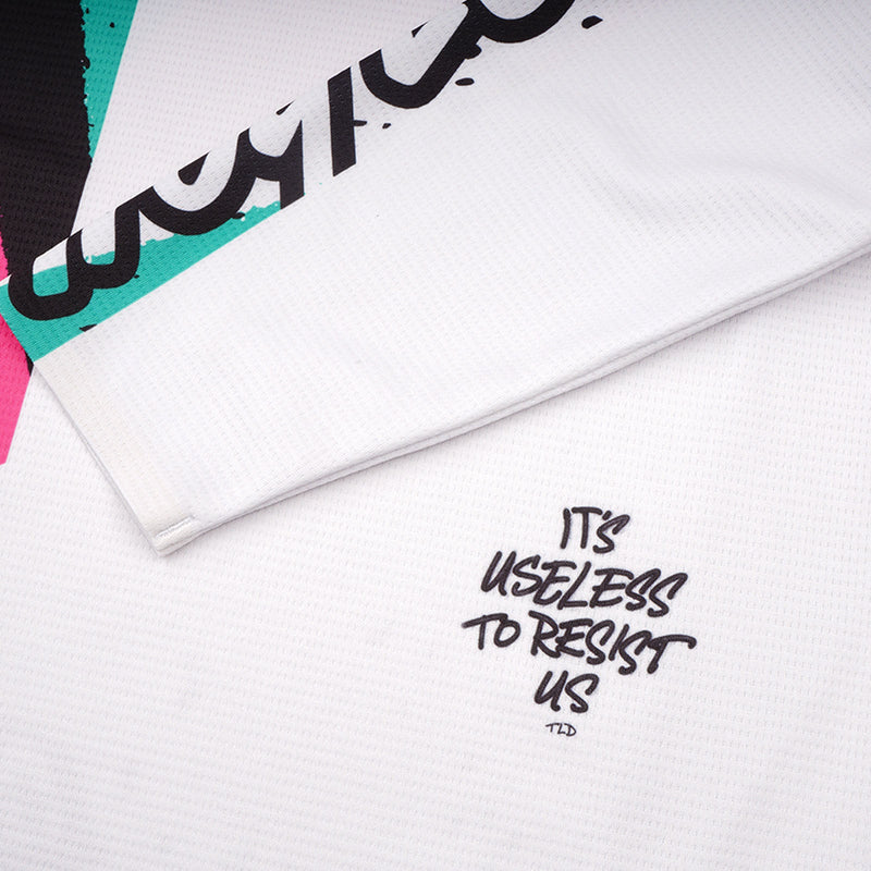 Youth Sprint Jersey Full Pull Chalk