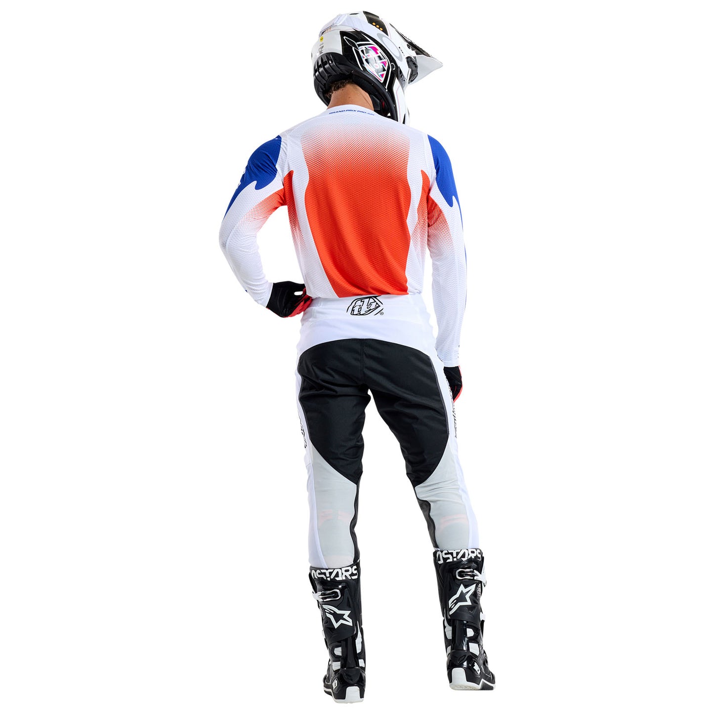 GP Pro Air Jersey Ripple Blue / Orange