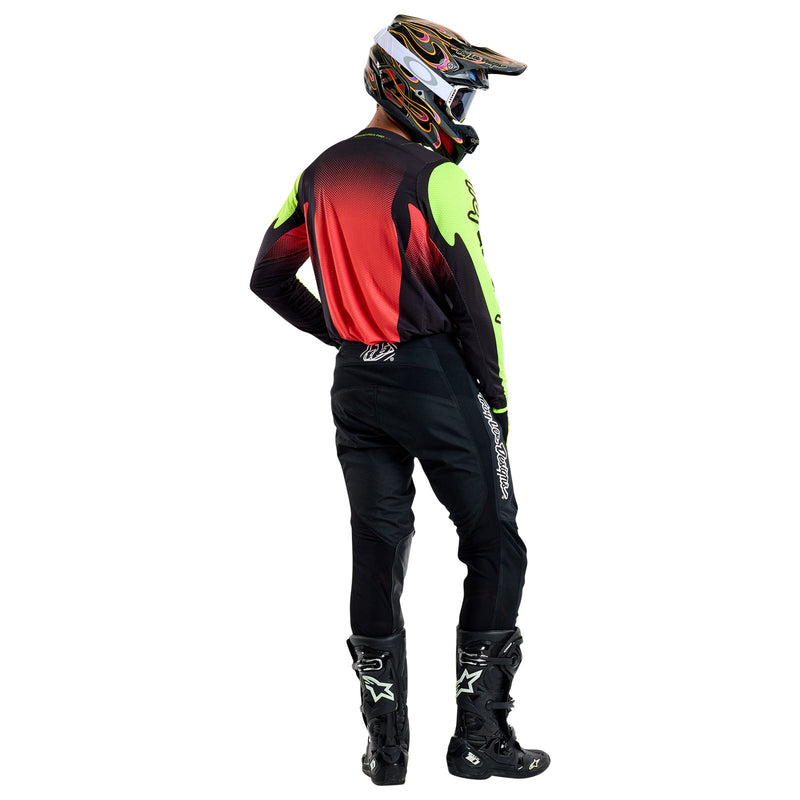 Maillot GP Pro Air Ripple Glo Jaune / Rouge Infra