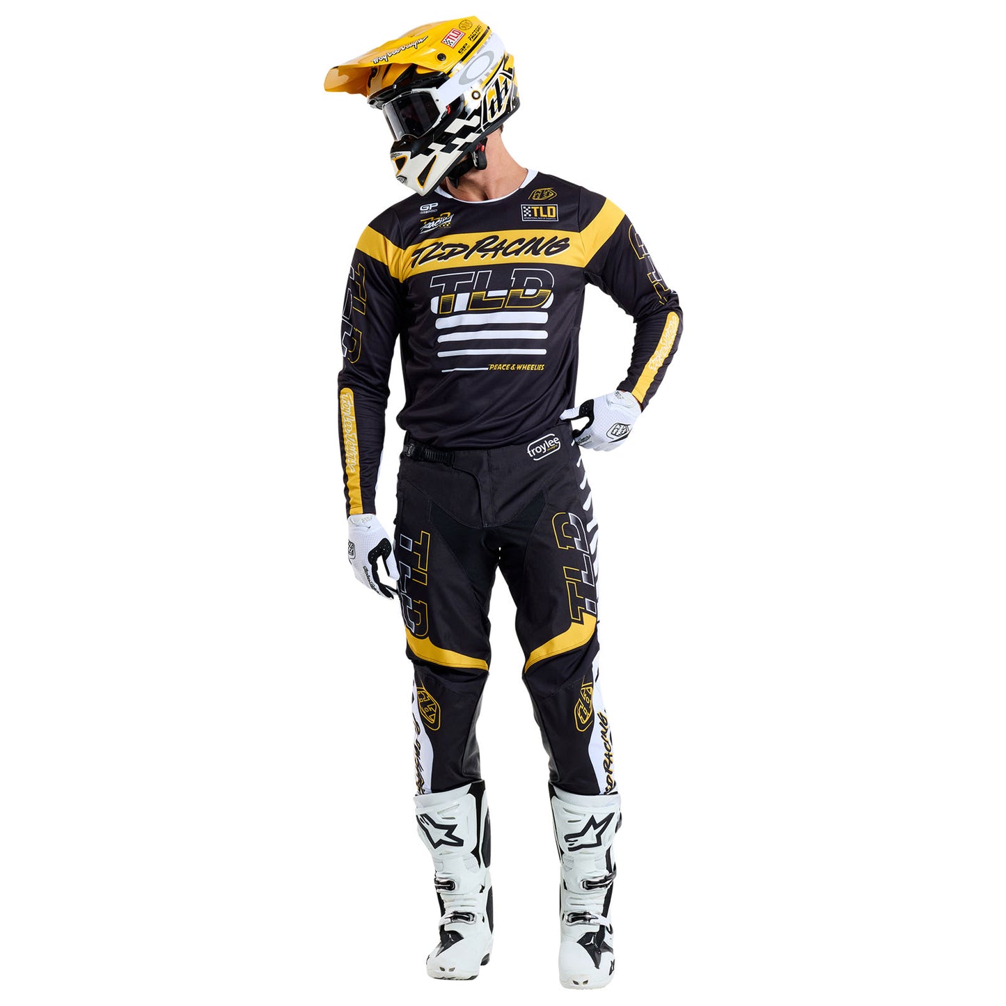 Maillot GP Pro Fifty-50 Noir/Or