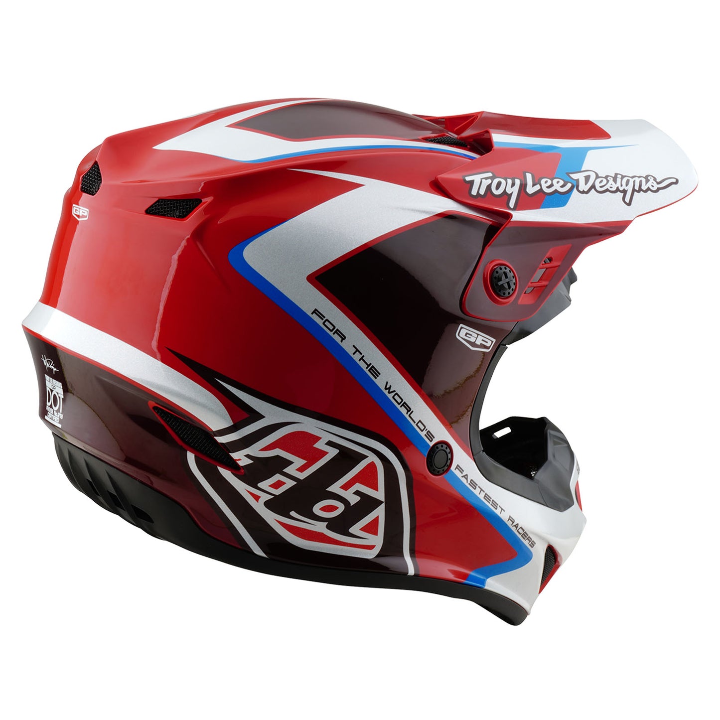GP Helmet Shutter Red