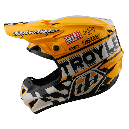 Youth GP Pro Helmet Fifty-50 White / Gold