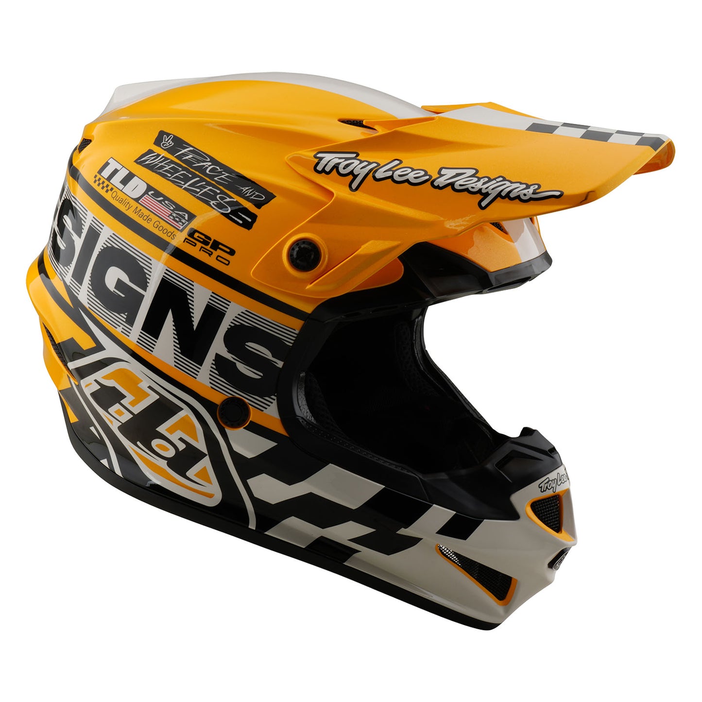 Casque GP Pro Fifty-50 Blanc / Or