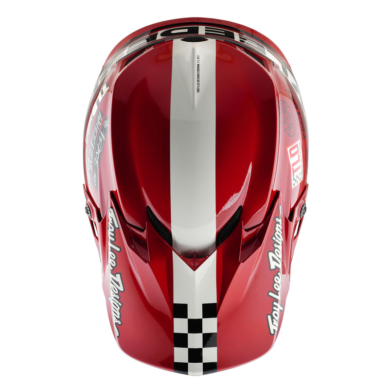 GP Pro Helmet Fifty-50 White / Red