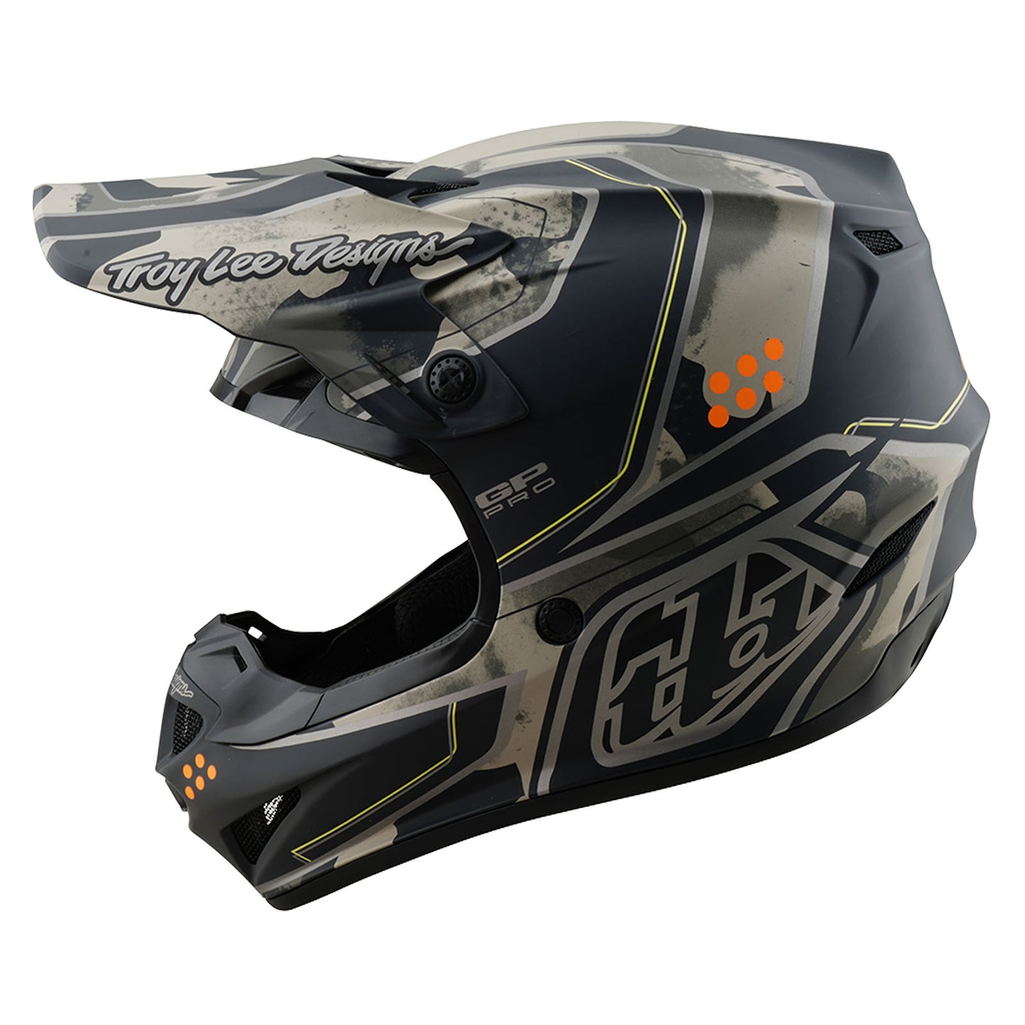 Casque GP Pro Trooper Noir / Caper