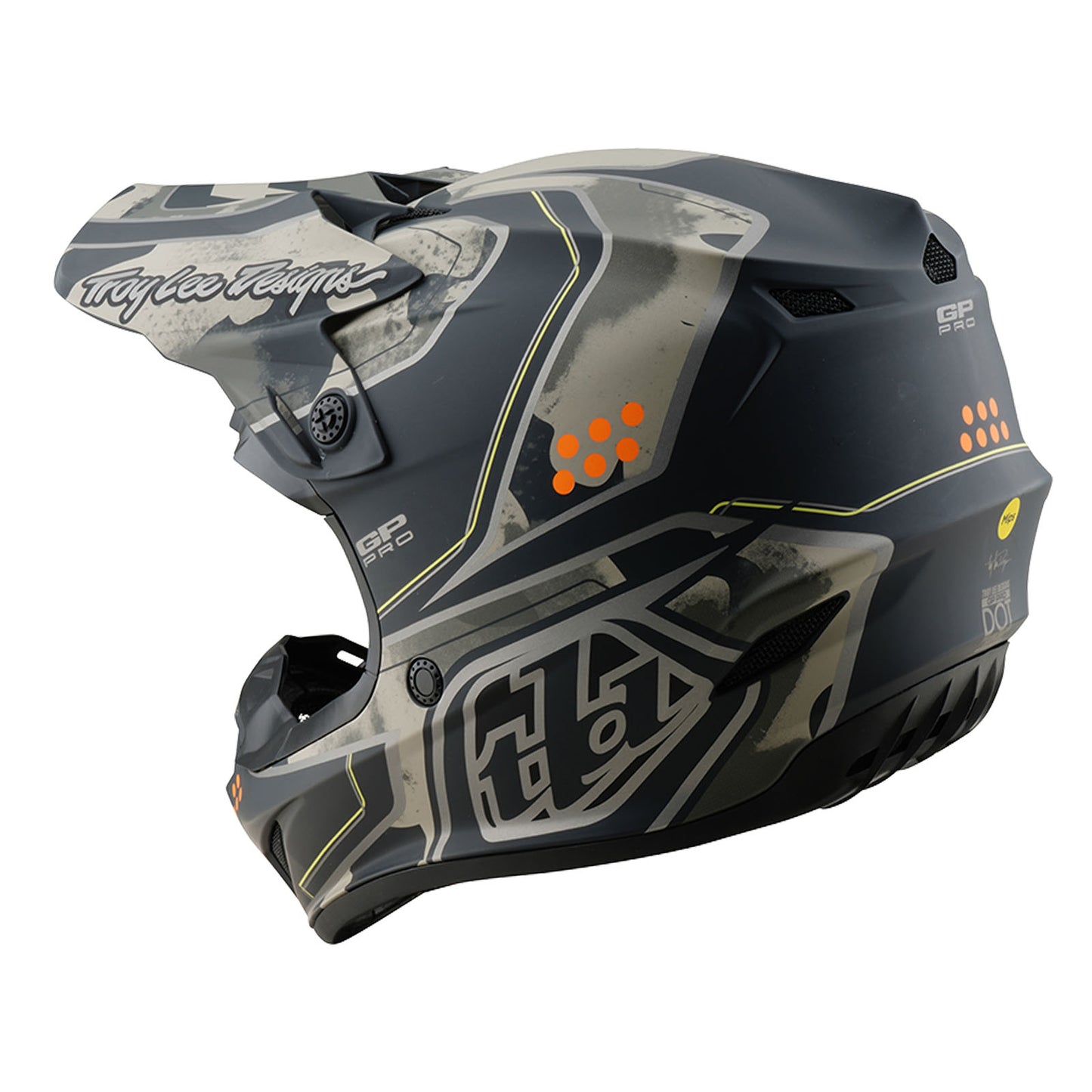 Casque GP Pro Trooper Noir / Caper