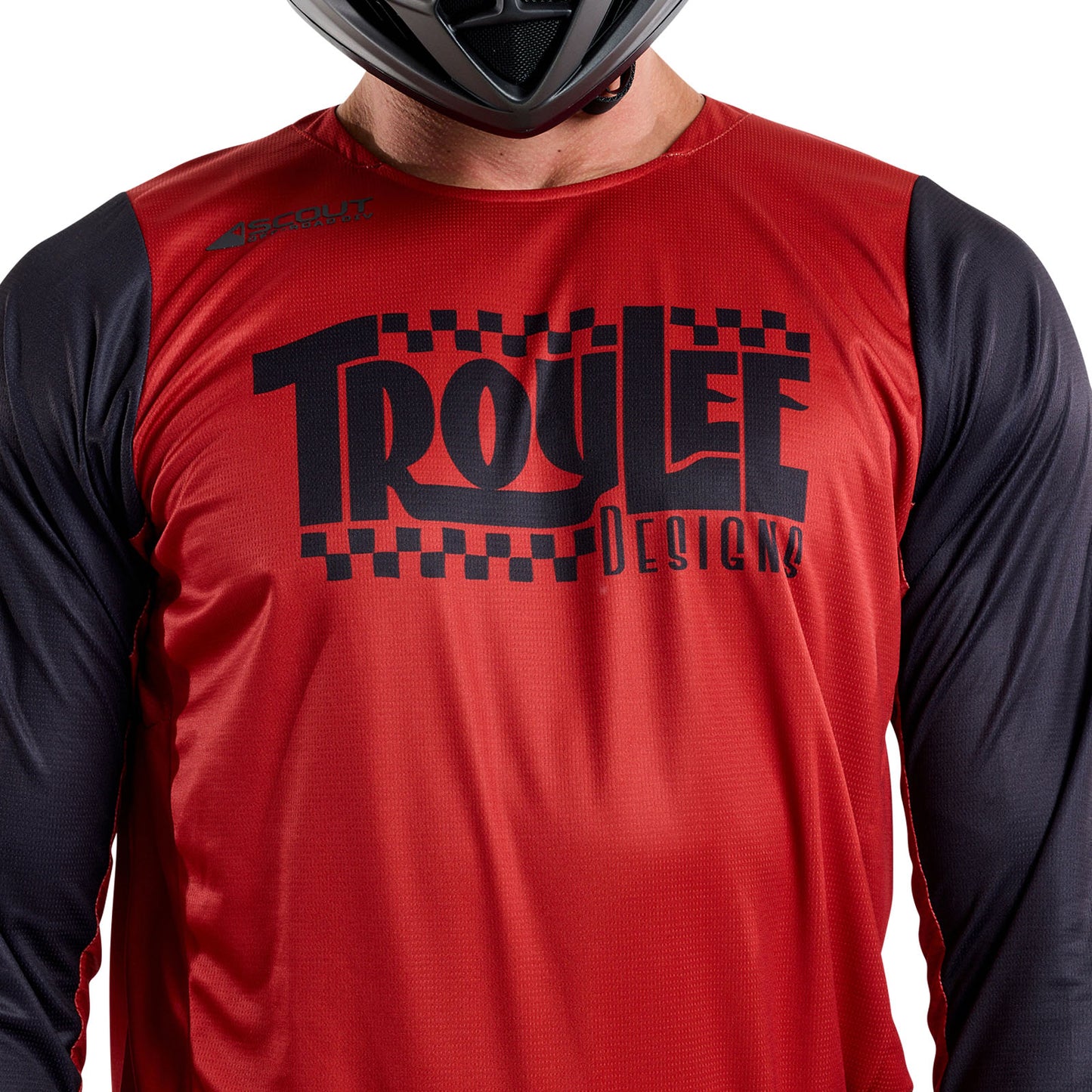 Maillot Scout GP Big Lee Noir / Orange brûlé