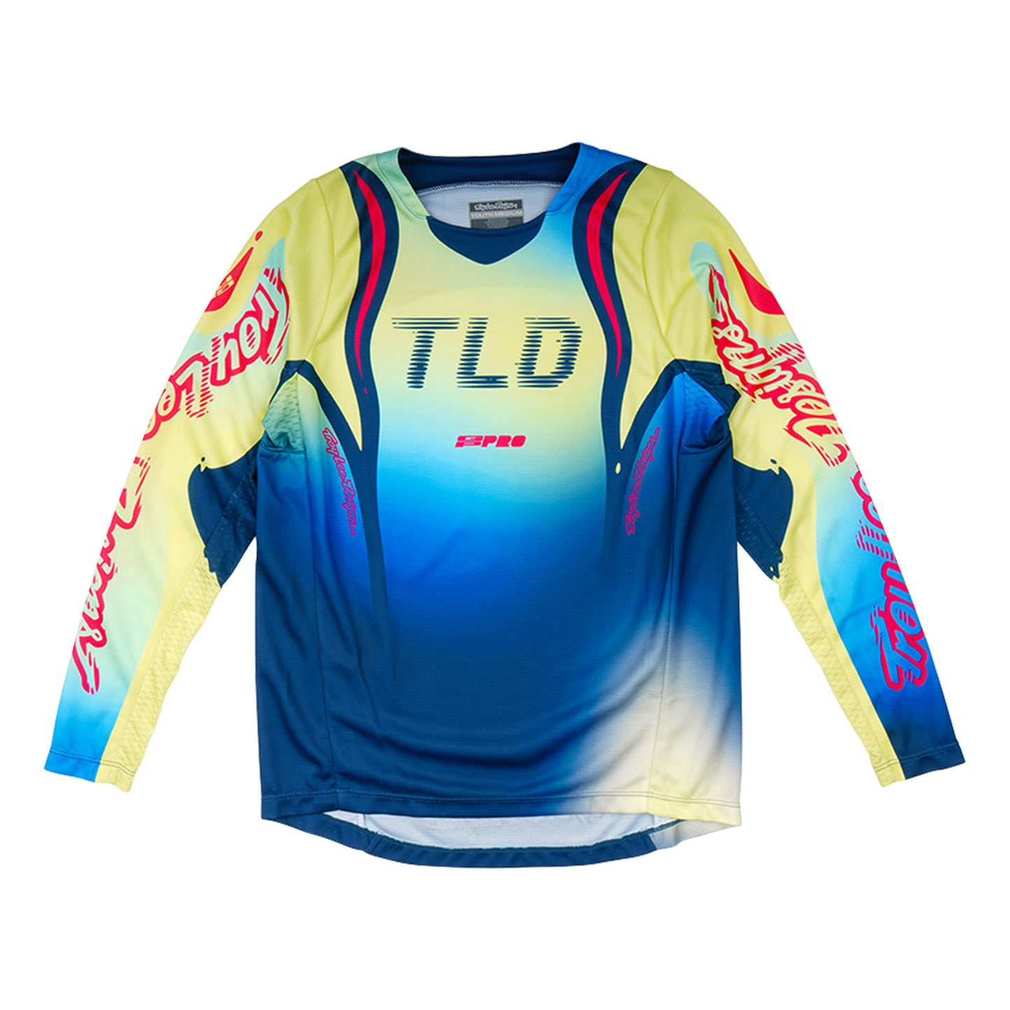 Youth GP Pro Jersey Drip Glo Yellow / Dark Navy