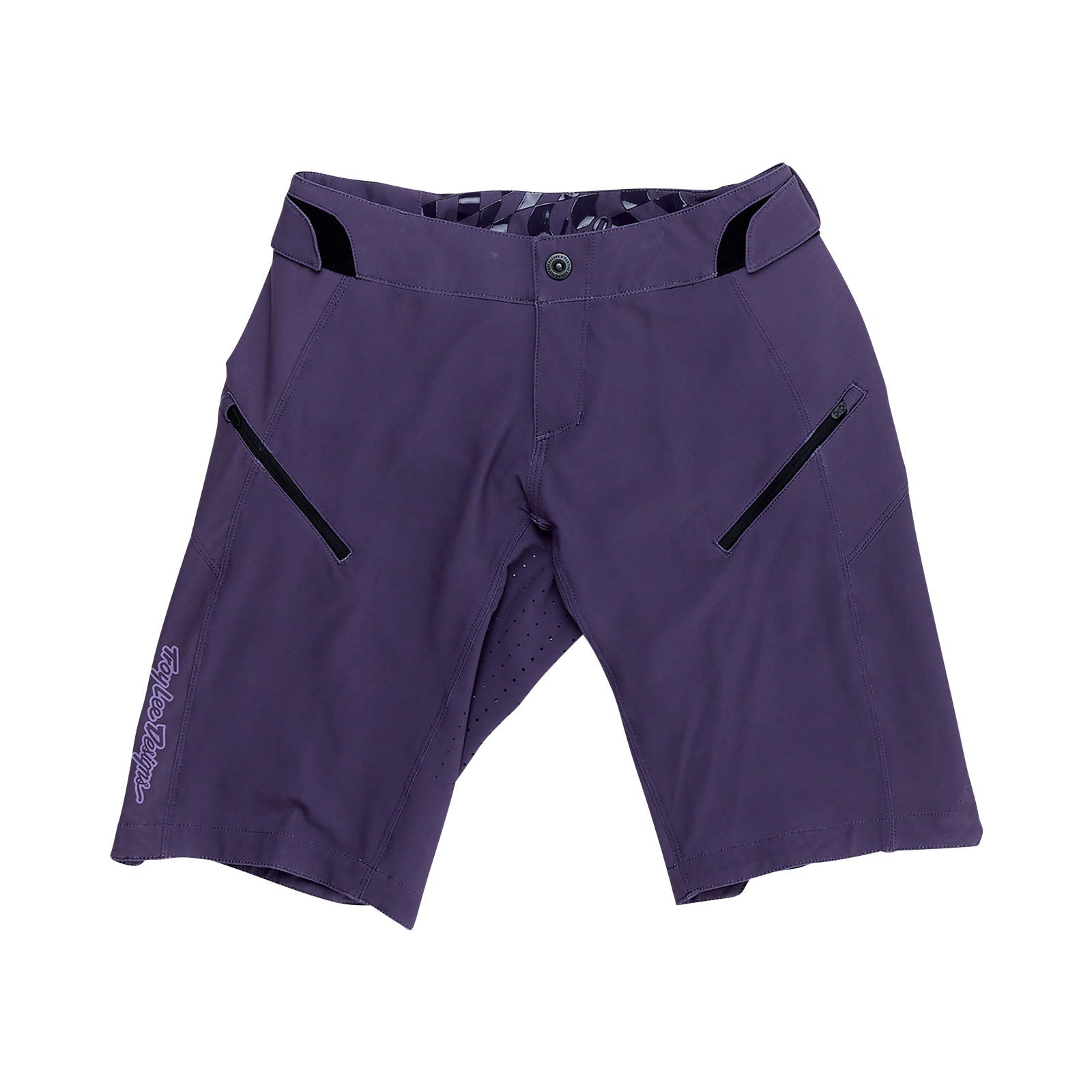 Short Lilium pour femme avec doublure, violet foncé uni