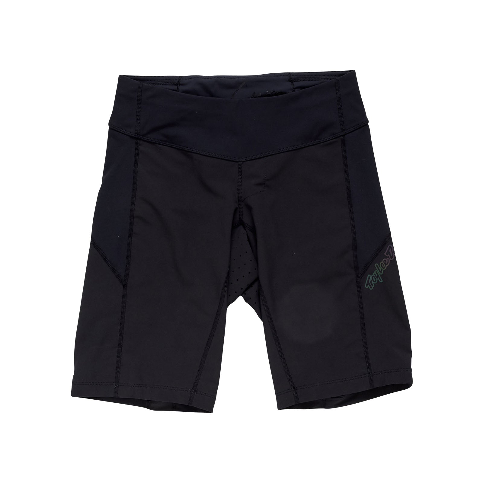 Short Luxe pour femme, noir uni