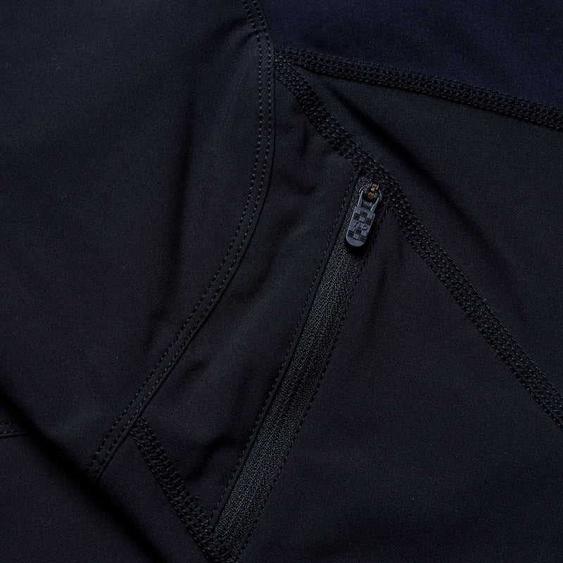 Short Luxe pour femme, noir uni