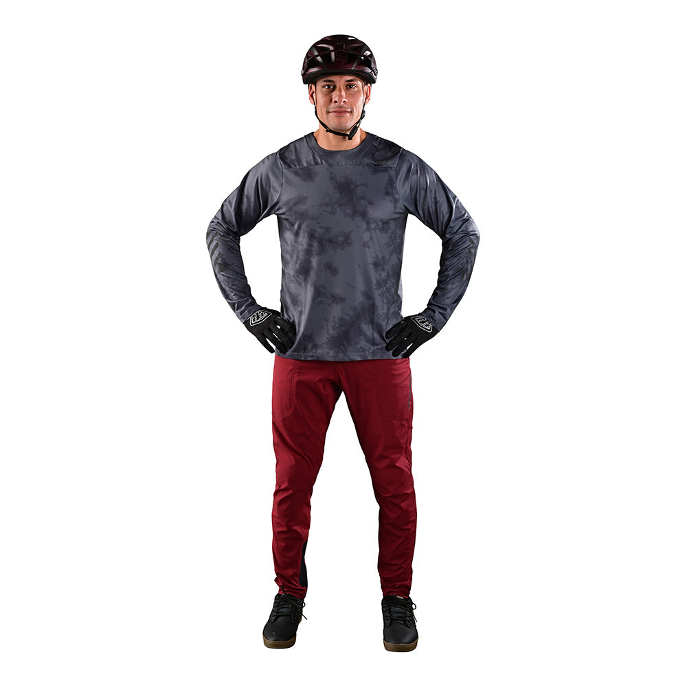 Skyline LS Chill Jersey Tie Dye Charcoal