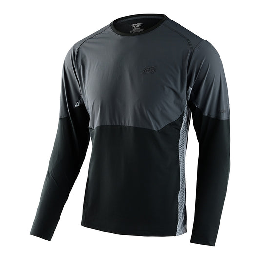 Drift LS Jersey Solid Dark Charcoal
