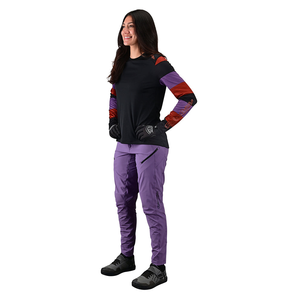 Womens Lilium LS Jersey Rugby Black