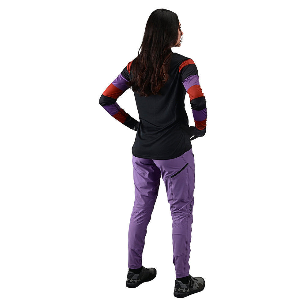 Womens Lilium LS Jersey Rugby Black