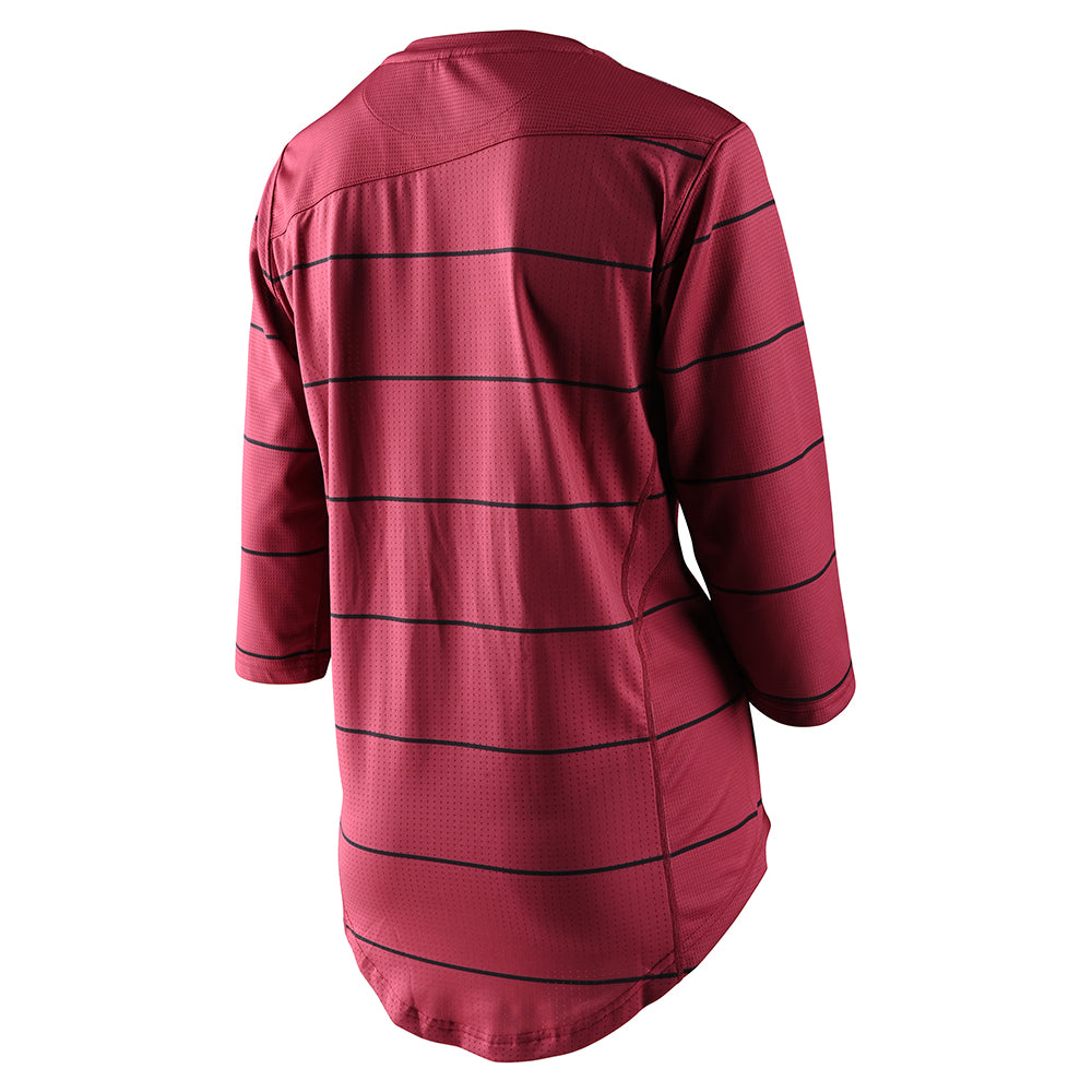 Womens Mischief Jersey Pinstripe Elderberry
