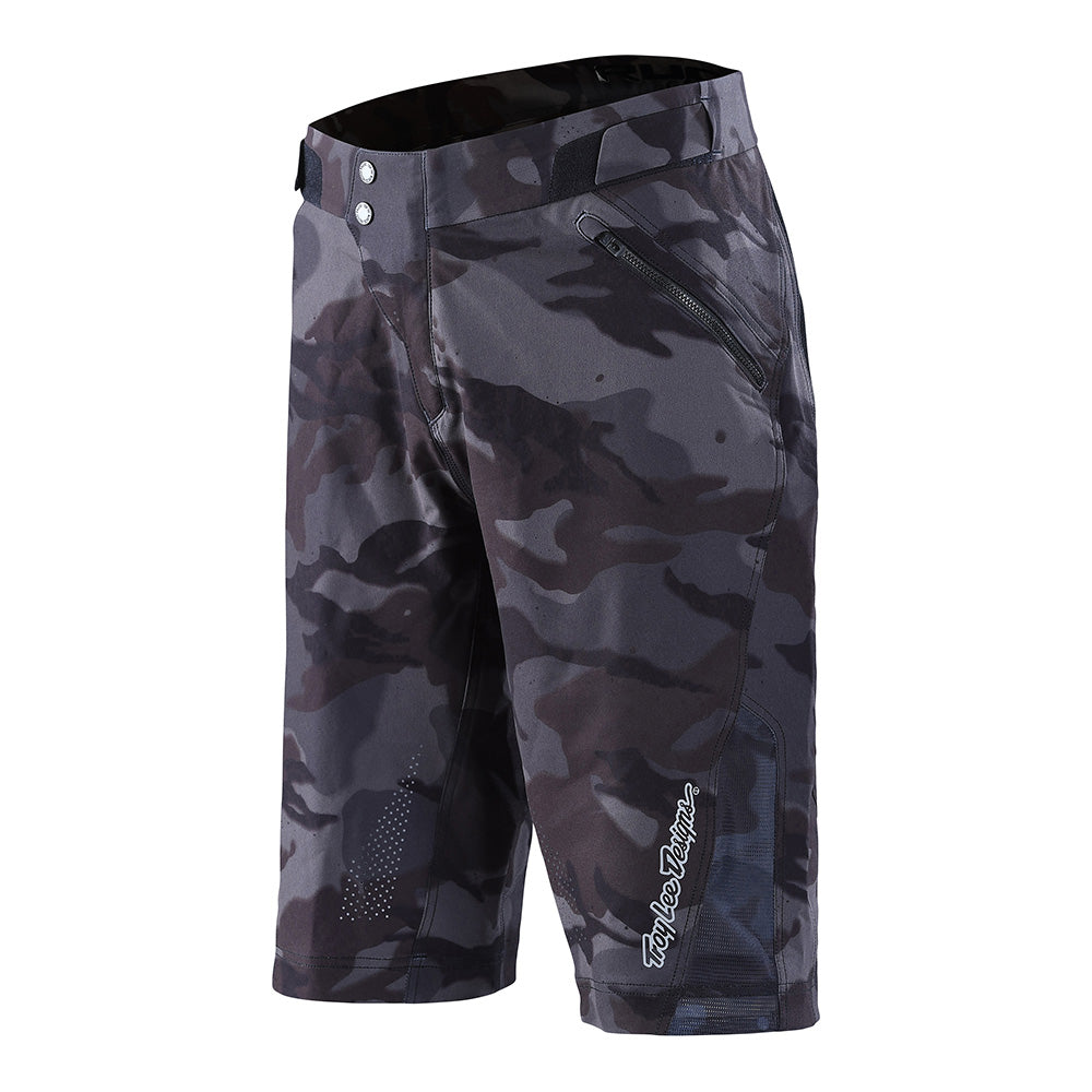 Ruckus Short W/Liner Spray Camo Black