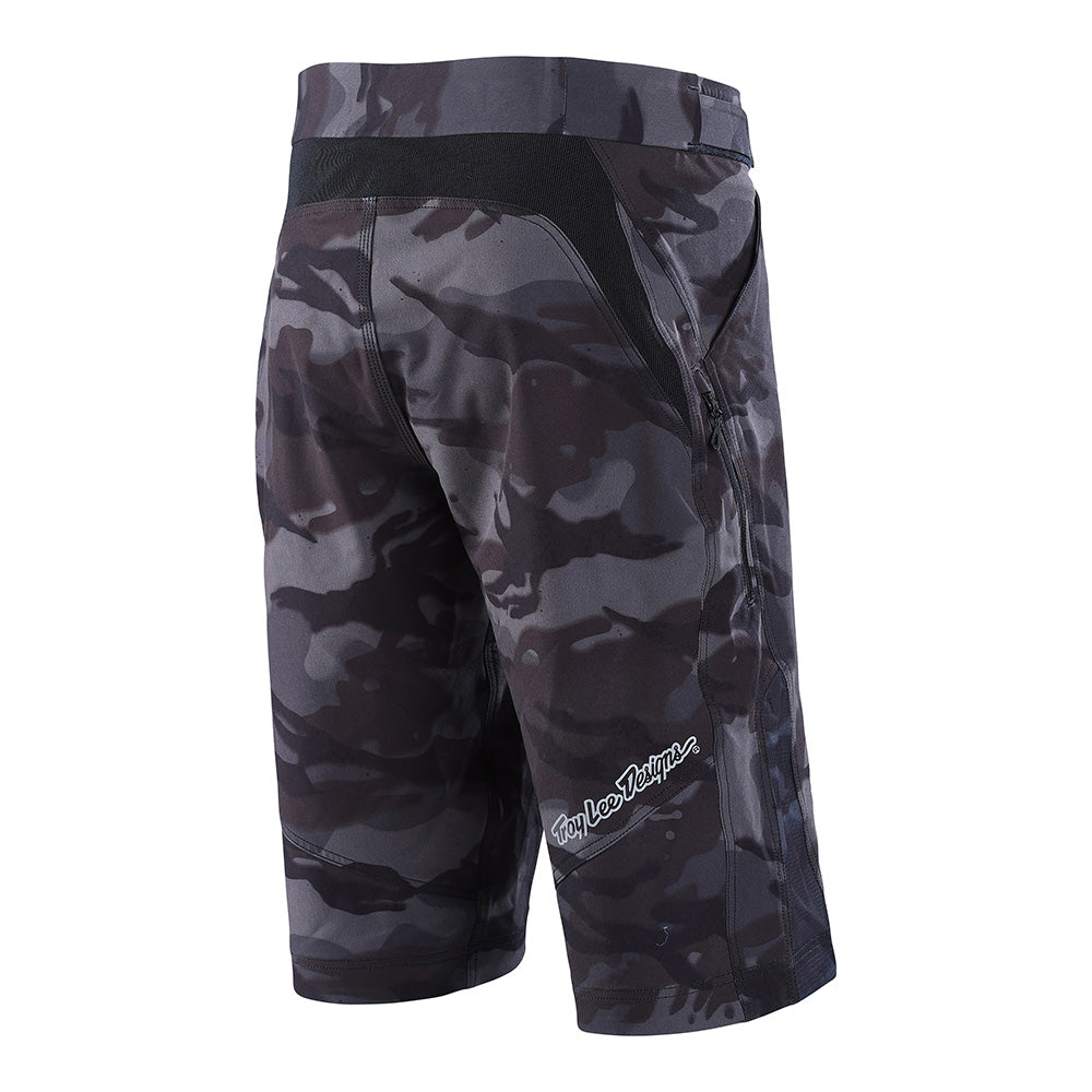 Ruckus Short W/Liner Spray Camo Black