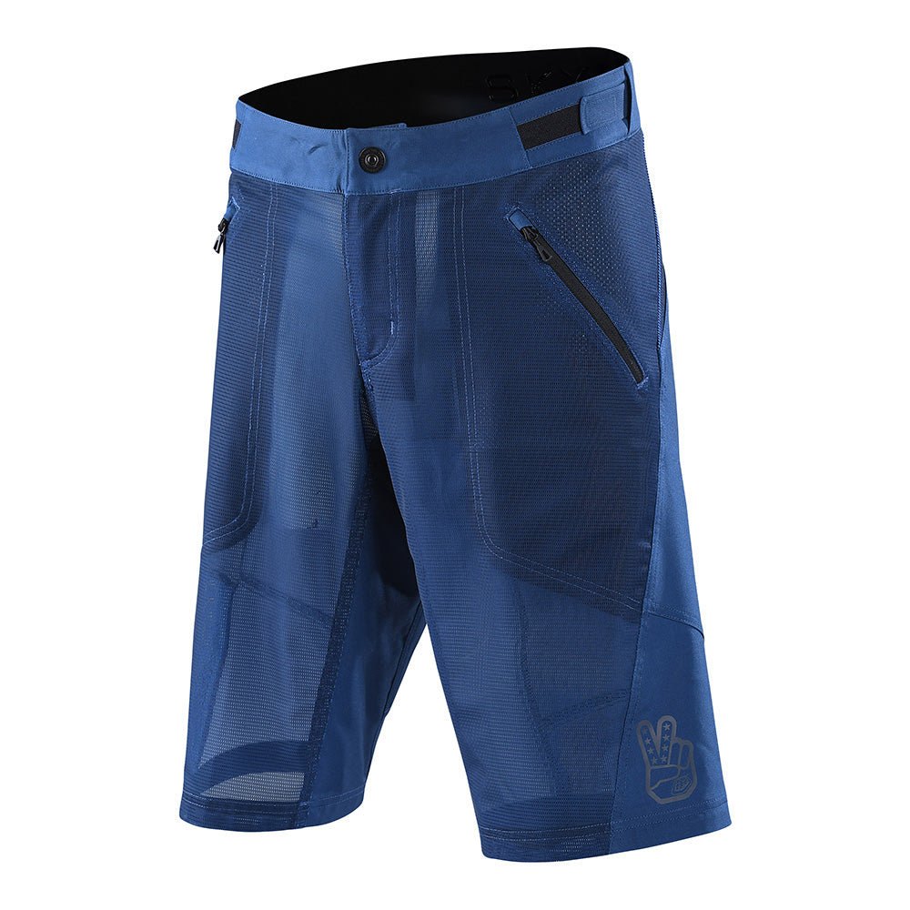 Skyline Air Short W/Liner Solid Dark Slate Blue
