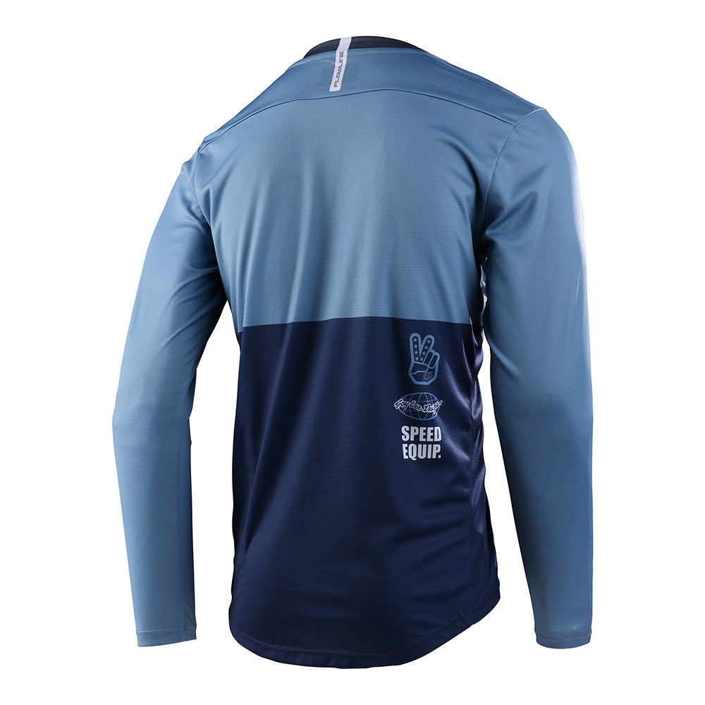 Flowline LS Jersey Scripter Windward