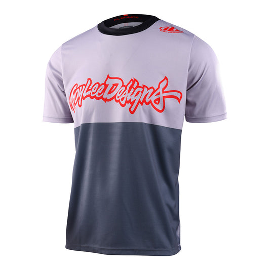 Flowline SS Jersey Scripter Charcoal