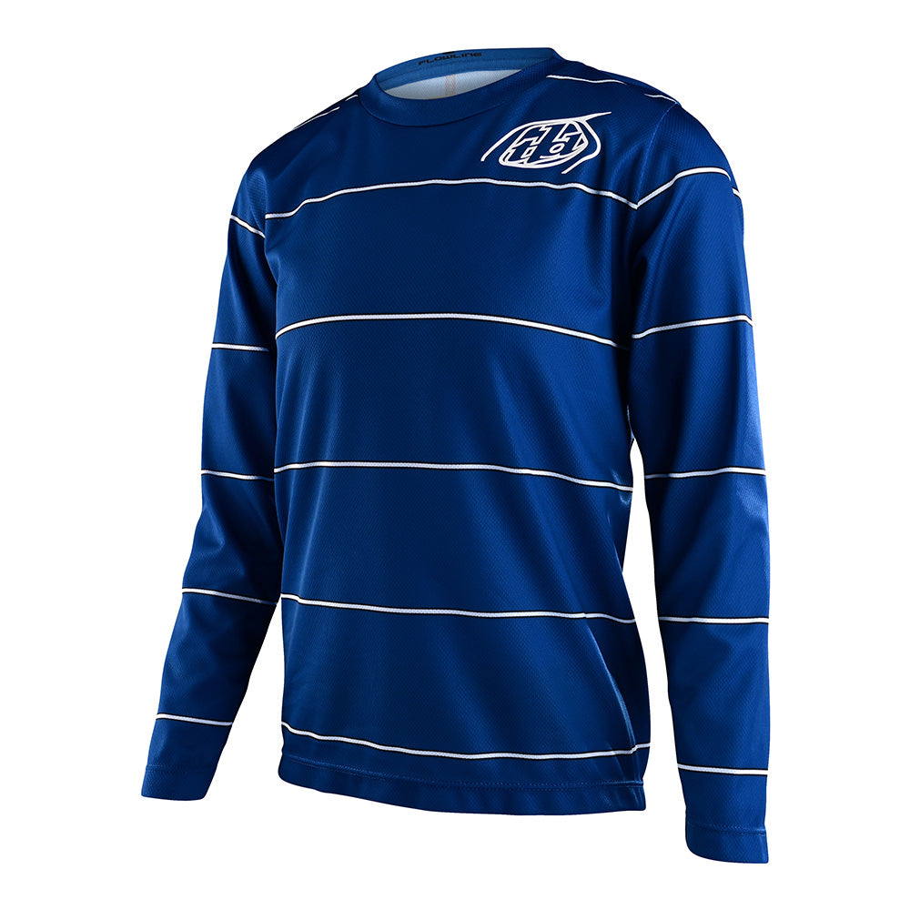 Youth Flowline LS Jersey Revert True Blue