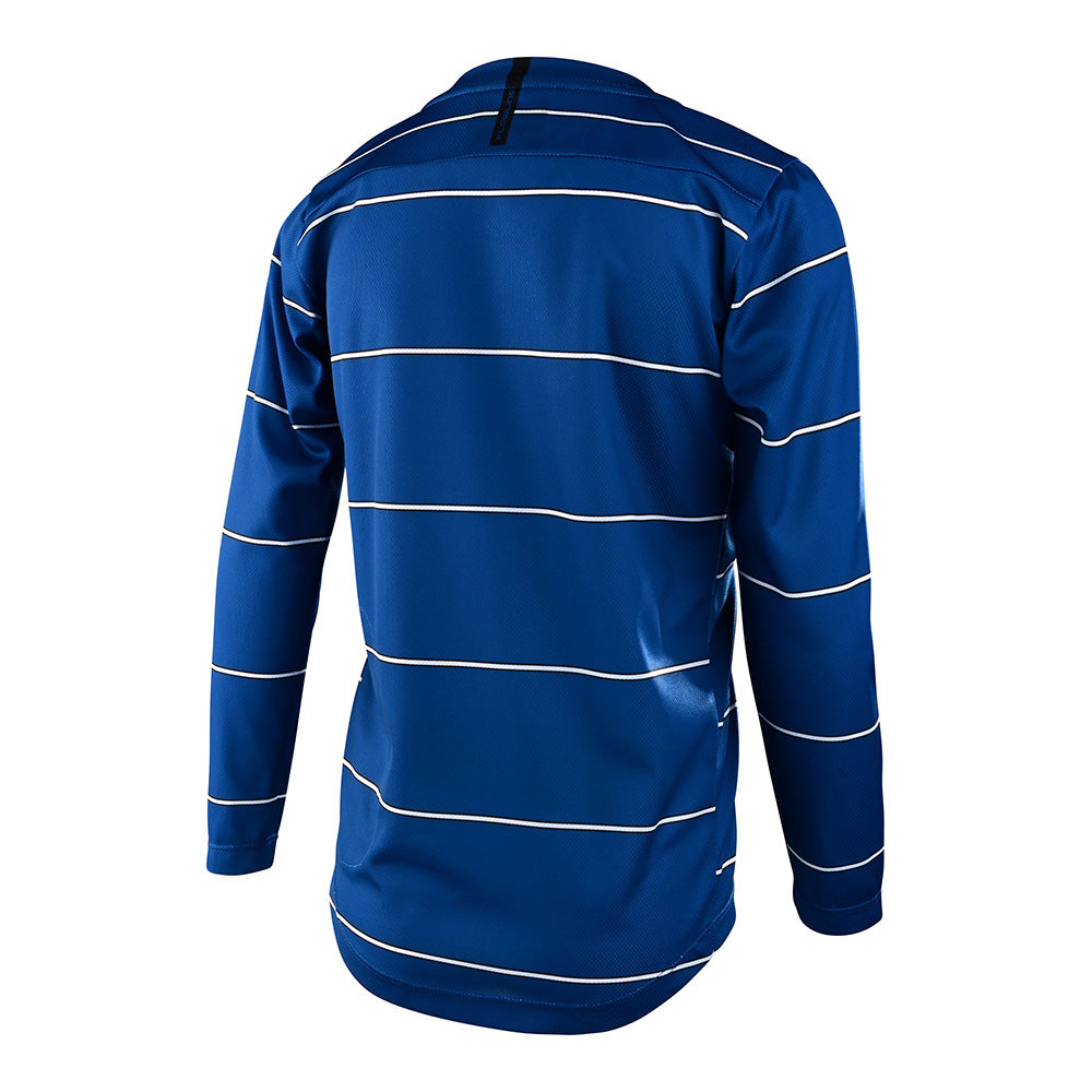 Youth Flowline LS Jersey Revert True Blue