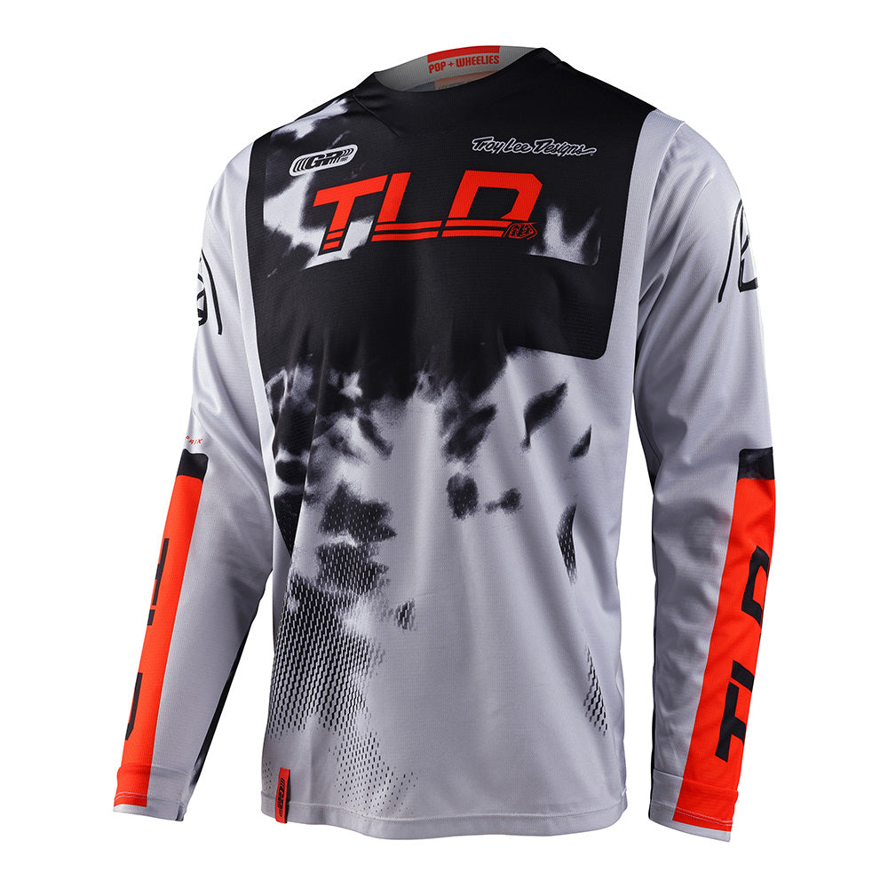 Maillot GP Astro Gris Clair / Orange