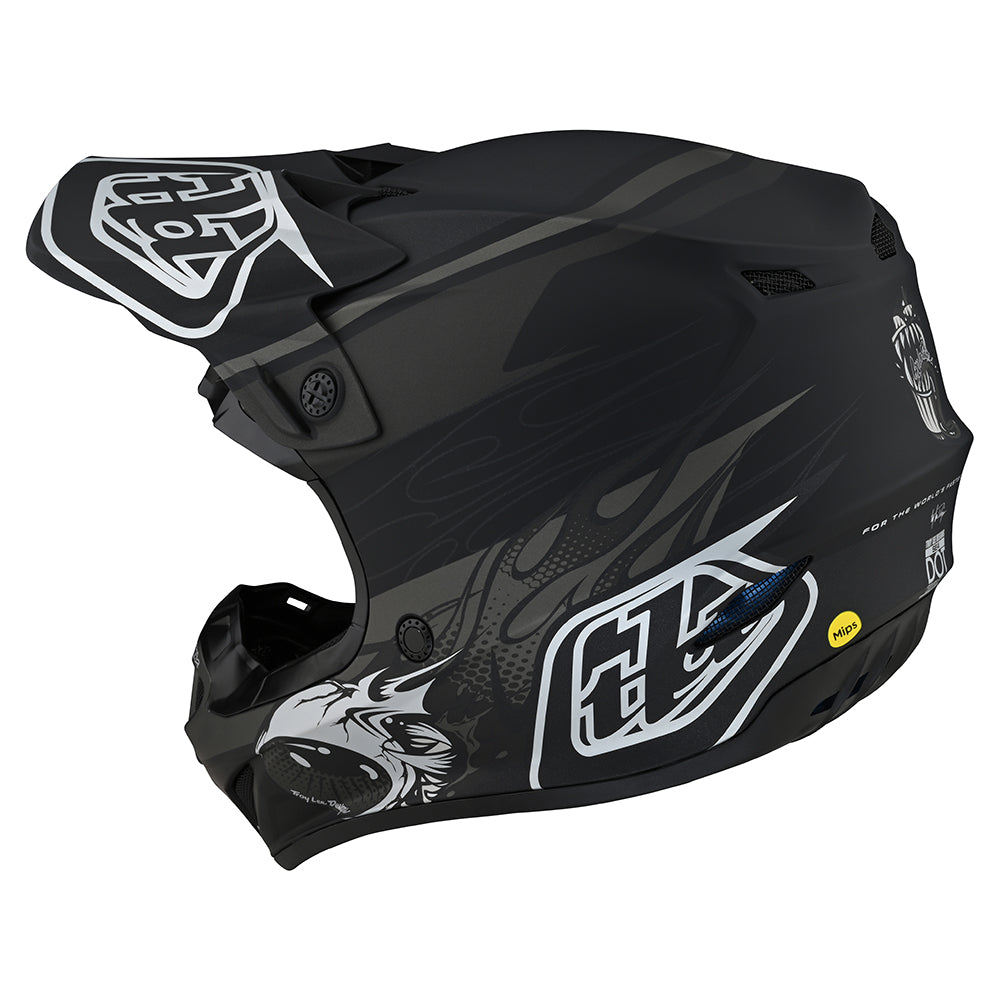 Youth SE4 Polyacrylite Helmet Skooly Black